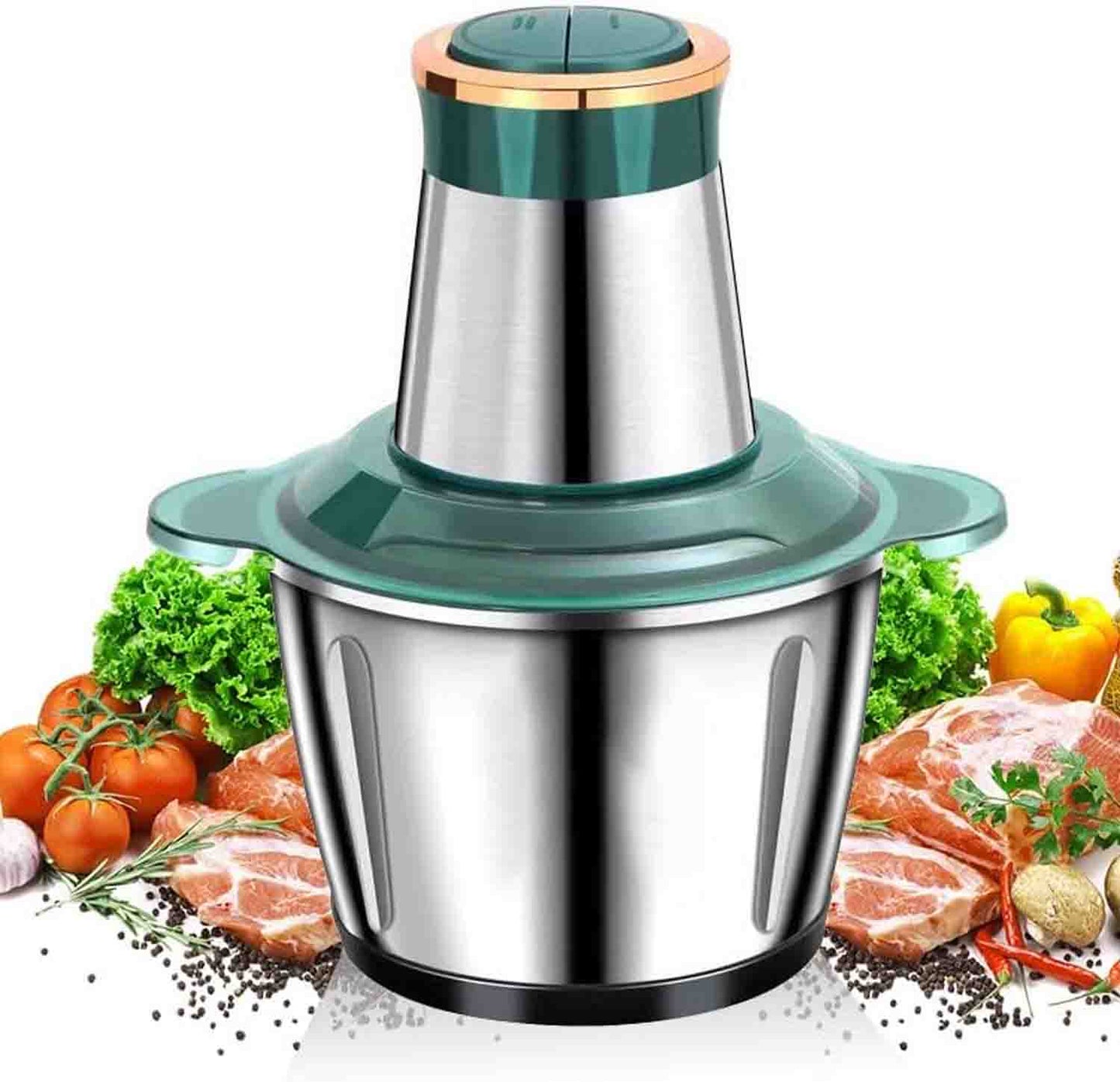 3L Stainless Steel Food Processor