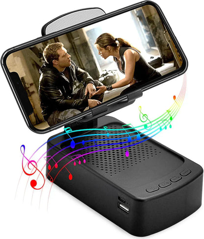 4-in-1 Bluetooth Phone Stand with Speaker & Charger